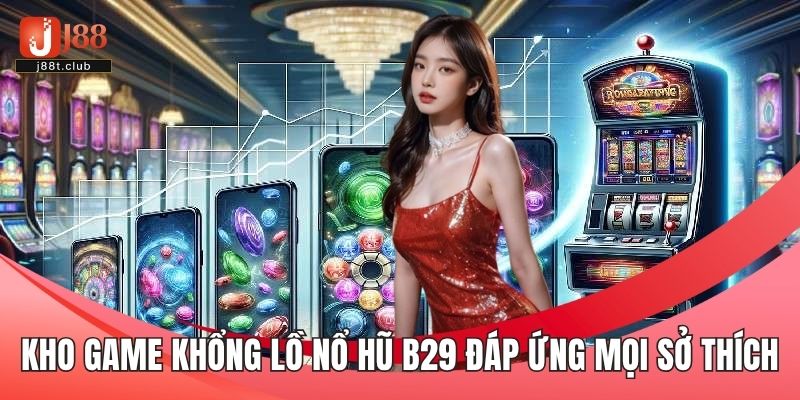 Kho game khổng lồ tại nổ hũ B29 đáp ứng mọi sở thích người chơi